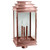 Northeast Lantern - 8953-AC-LT3-CLR - Three Light Post Mount - Empire - Antique Copper