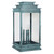 Northeast Lantern - 8953P-VG-LT3-CLR - Three Light Pier Mount - Empire - Verdi Gris