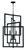 Craftmade - 44938-ESP - Eight Light Foyer Pendant - Portrait - Espresso