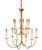 Northeast Lantern - 912-AB-LT12 - 12 Light Hanging Fixture - Chandelier - Antique Brass