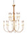 Northeast Lantern - 916-AB-LT16 - 16 Light Hanging Fixture - Chandelier - Antique Brass