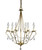 Northeast Lantern - 929-AB-LT6-CRY - Six Light Hanging Fixture - Chandelier - Antique Brass