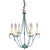 Northeast Lantern - 929-VG-LT6 - Six Light Hanging Lantern - Chandelier - Verdi Gris