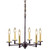 Northeast Lantern - 935-DB-LT6 - Six Light Hanging Lantern - Chandelier - Dark Brass