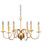 Northeast Lantern - 969-AB-LT6 - Six Light Hanging Lantern - Chandelier - Antique Brass