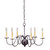 Northeast Lantern - 969-DB-LT6 - Six Light Hanging Lantern - Chandelier - Dark Brass
