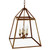 Northeast Lantern - 9732-AB-LT4-NG - Four Light Hanging Lantern - Foyer - Antique Brass
