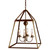 Northeast Lantern - 9732-AB-LT904-CSG - Four Light Hanging Lantern - Foyer - Antique Brass