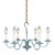 Northeast Lantern - 982-VG-LT6 - Six Light Hanging Lantern - Chandelier - Verdi Gris