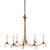 Northeast Lantern - 983V-AB-LT8 - Eight Light Hanging Lantern - Chandelier - Antique Brass