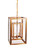 Northeast Lantern - SS1016-AB-LT2-CSG - Two Light Hanging Lantern - Foyer - Antique Brass