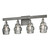 Troy Lighting - B6004-GRA/PN - Four Light Bath and Vanity - Citizen - Graphite And Polished Nickel