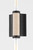 Cruiz Two Light Wall Sconce (B6702-SBK)