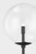 Madrid LED Wall Sconce (B8201-SBK)
