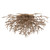 Troy Lighting - C6090-VZ - Three Light Flush Mount - Sierra - Vienna Bronze