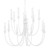 Troy Lighting - F1014-GSW - 14 Light Chandelier - Cate - Gesso White