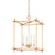 Troy Lighting - F1097-VGL - Four Light Lantern - Huck - Vintage Gold Leaf