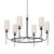 Troy Lighting - F1240-FOR - Six Light Chandelier - Calder - Forged Iron