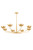 Arcata Eight Light Chandelier (F2048-VGL)