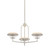 Troy Lighting - F2127-WSL - LED Chandelier - Pacific - Warm Silver Leaf