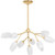 Troy Lighting - F2134-VGL - Nine Light Chandelier - Aldean - Vintage Gold Leaf