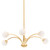 Troy Lighting - F2639-VGL - Six Light Chandelier - Orinda - Vintage Gold Leaf