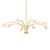 Troy Lighting - F2654-VGL - Eight Light Chandelier - Orinda - Vintage Gold Leaf