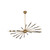 Troy Lighting - F3051-PBR/BRZ - 22 Light Chandelier - Obie - Patina Brass