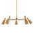 Spade LED Chandelier (F4050-PBR)