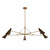 Andersen Five Light Chandelier (F4369-PBR/BRZ)
