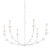 Troy Lighting - F4440-GSW - Six Light Chandelier - Florian - Gesso White