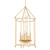 Troy Lighting - F4625-VGL - Eight Light Lantern - Lassen - Vintage Gold Leaf