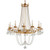 Troy Lighting - F5367-VGL - 12 Light Chandelier - Viola - Vintage Gold Leaf