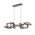 Troy Lighting - F6185-TBZ/SS - Five Light Linear Pendant - Enigma - Textured Bronze