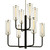 Troy Lighting - F6278-TBK/PN - Eight Light Chandelier - Aeon - Texture Black