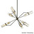 Troy Lighting - F6318-TBZ/BBA - Six Light Chandelier - Raef - Textured Bronze