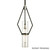 Troy Lighting - F6324-TBK/PN - One Light Pendant - Raef - Textured Black & Polish Nickel
