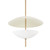 Troy Lighting - F6624-PBR/SSD - Three Light Pendant - Dion - Patina Brass