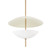 Troy Lighting - F6624-PBR/SSD - Three Light Pendant - Dion - Patina Brass