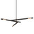 Hendrix Three Light Chandelier (F6886-BRZ/PBR)