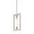 Troy Lighting - F7103-SL/SS - One Light Pendant - Enigma - Silver Leaf W Stainless Acc