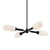 Troy Lighting - F7355-AN - Four Light Chandelier - Annex - Anodized Black