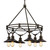 Troy Lighting - F7596-VBZ - Six Light Chandelier - Shelton - Vintage Bronze