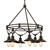 Troy Lighting - F7596-VBZ - Six Light Chandelier - Shelton - Vintage Bronze