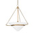 Troy Lighting - F8327-PBR - One Light Pendant - Amador - Patina Brass