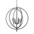 Troy Lighting - F8840-BI - Six Light Chandelier - Fillea - Black Iron