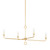 Troy Lighting - F9544-VGL - Four Light Island Pendant - Orson - Vintage Gold Leaf