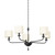 Troy Lighting - F9737-BI - Five Light Chandelier - Osmond - Black Iron