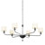 Troy Lighting - F9750-BI - Six Light Chandelier - Osmond - Black Iron