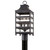 Troy Lighting - P7435 - Three Light Post Lantern - Holstrom - Forged Iron